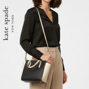 Kate Spade | cedar street small hayden handbag, black/cement